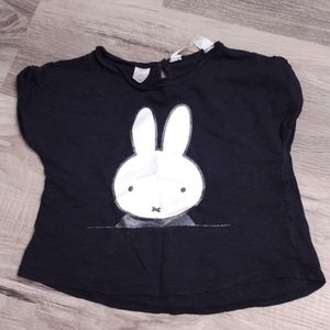 Toddler girl bunny shirt